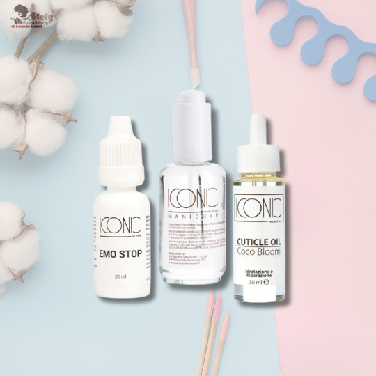 Emo Stop, Olio Cuticole e Cuticle Remover – Collezione Nails Care