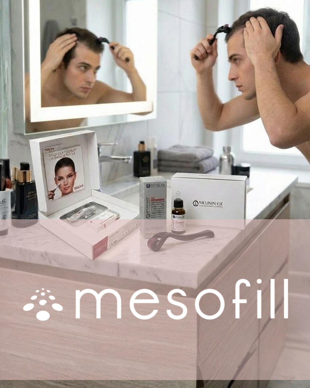 Mesofill Domiciliari - Trammento anti caduta capelli