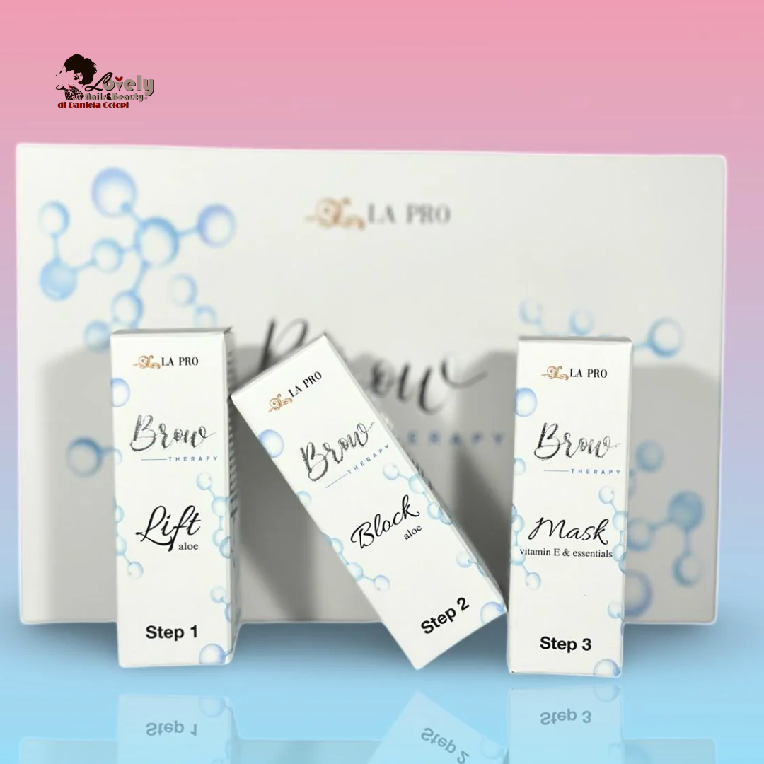 LAPRO - KIT BROW THERAPY- Mini - Laminazione Sopracciglia Professionale