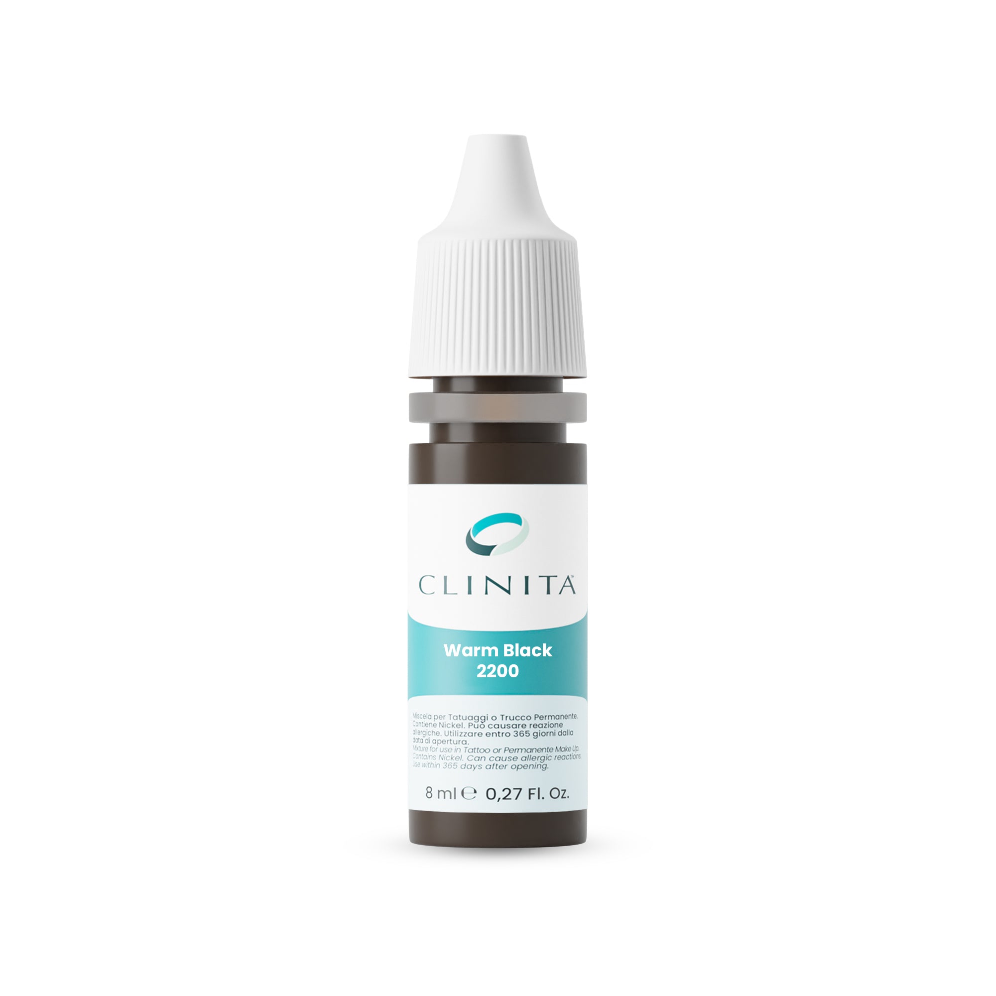 Pigmento Clinita Sopracciglia ed Eyeliner Warm Black Pro 2200 - 8 ml