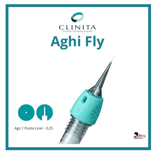 Aghi Fly - Clinita - 1P RL - Ago 1 Punta Liner - 0,25 -10 pzz