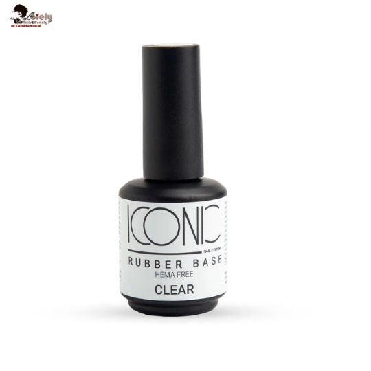 Rubber Base - Clear HEMA e TPO FREE - ICONIC Nail System - 10 ml