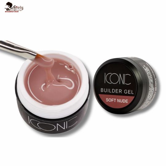 Builder Gel - SOFT NUDE - (Cover coprente) ICONIC Nail System - 15 ml