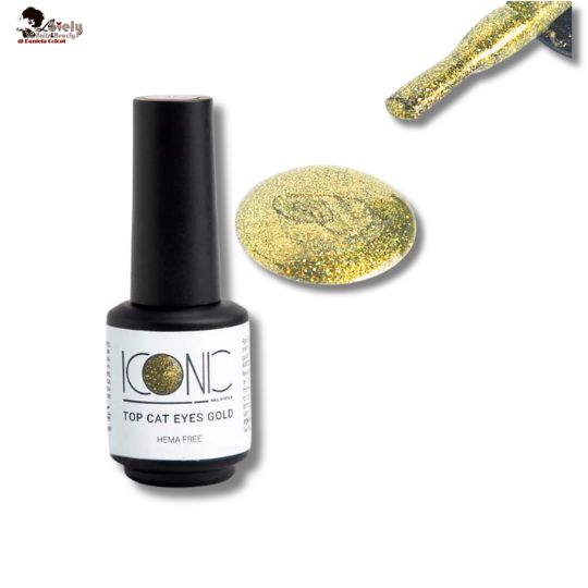 Top Cat Eyes Gold - ICONIC Nail System - 10 ml