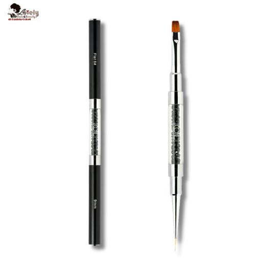 Pennello Gel duble - Brush flat #6- liner 9 mm - CONIC Nail System