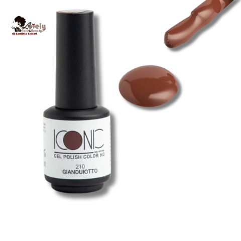 Gel Polish 210 - Gianduiotto - ICONIC Nail System - 8 ml