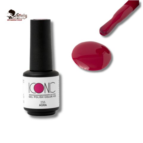 Gel Polish 256 - Agra - ICONIC Nail System - 8 ml