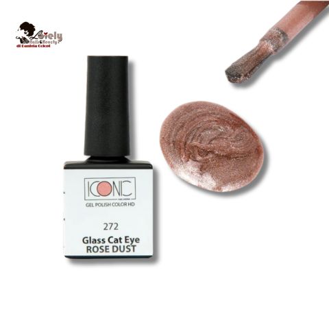 Gel Polish Color HD 272 - Glass Cat Eye Dust - ICONIC Nail System - 10 ml