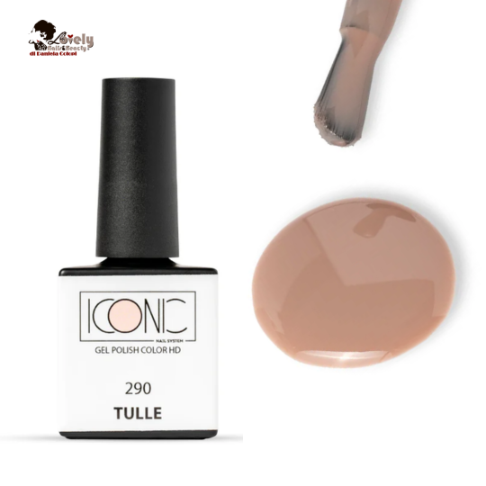 Gel Polish Color HD - 290 - TULLE - ICONIC Nail System - 10 ml