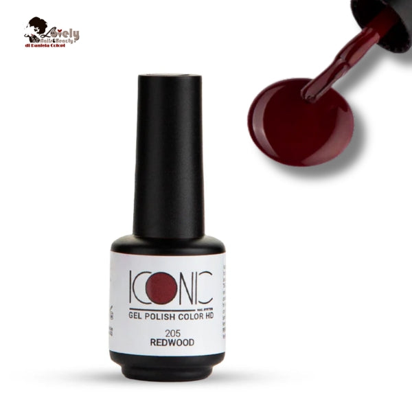 Gel Polish 205 - REDWOOD- ICONIC Nail System - 8 ml
