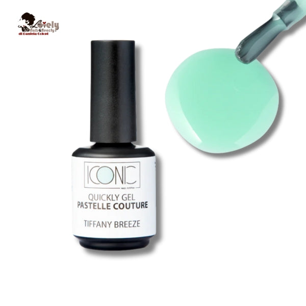 Quickly - Gel In Bottiglietta - Pastell Couture - Tiffany breeze - ICONIC Nail System