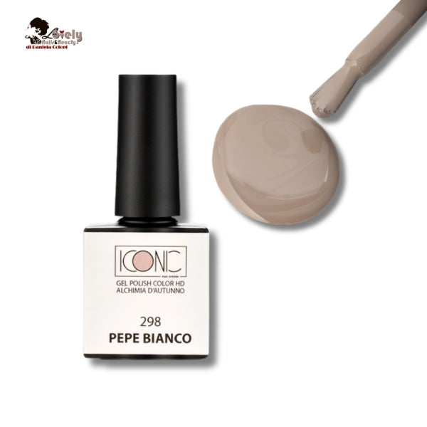 Gel Polish Color HD - 298 Pepe Bianco - ICONIC Nail System - 10 ml