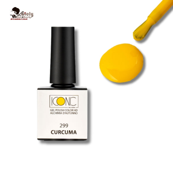 Gel Polish Color HD - 299 Curcuma - ICONIC Nail System - 10 ml