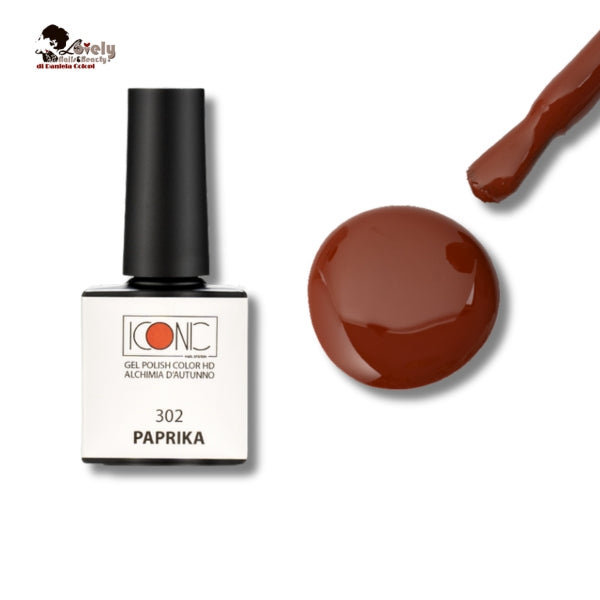 Gel Polish Color HD - 302 Paprika - ICONIC Nail System - 10 ml