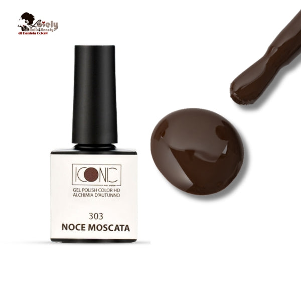 Gel Polish Color HD - 303 Noce Moscata - ICONIC Nail System - 10 ml