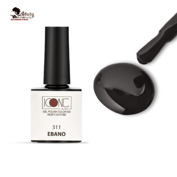 Gel Polish Color HD - 311 Ebano - ICONIC Nail System - 10 ml