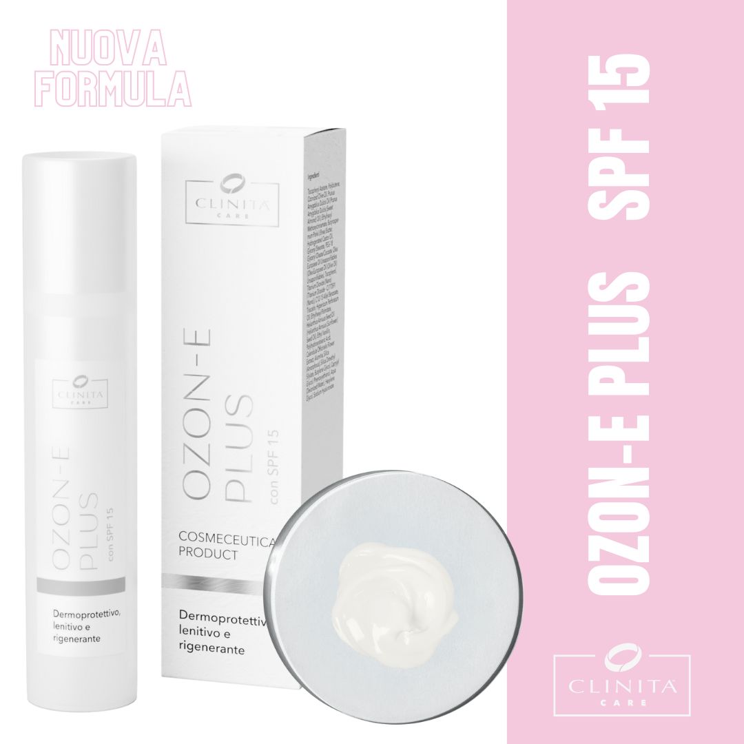 Clinita Ozon-E Plus
CON FATTORE DI PROTEZIONE SPF 15 - 50 ml