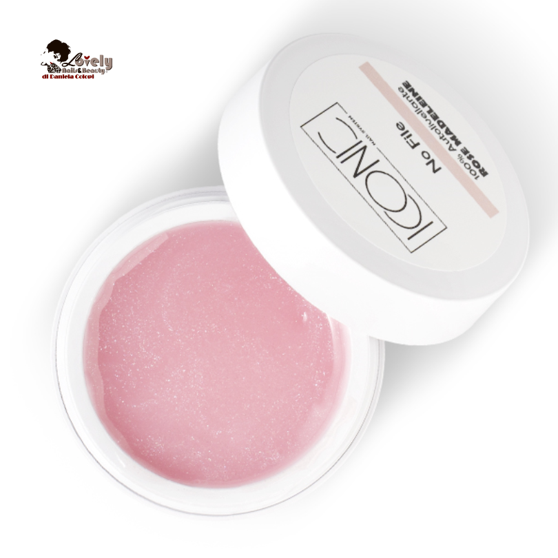 Builder Gel - NO File - ROSE MADELEINE - ICONIC Nail System - 50 ml