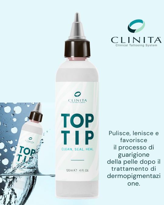 Clinita TOP TIP - Pulisce, sigilla, favorisce la guarigione