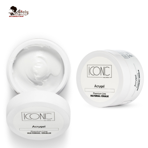 Acrylic Gel - Natural Chalk - ICONIC Nail System - 50 ml