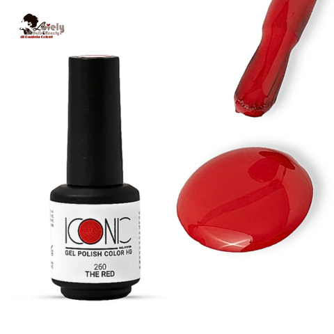 Gel Polish 260 - THE RED - ICONIC Nail System - 8 ml