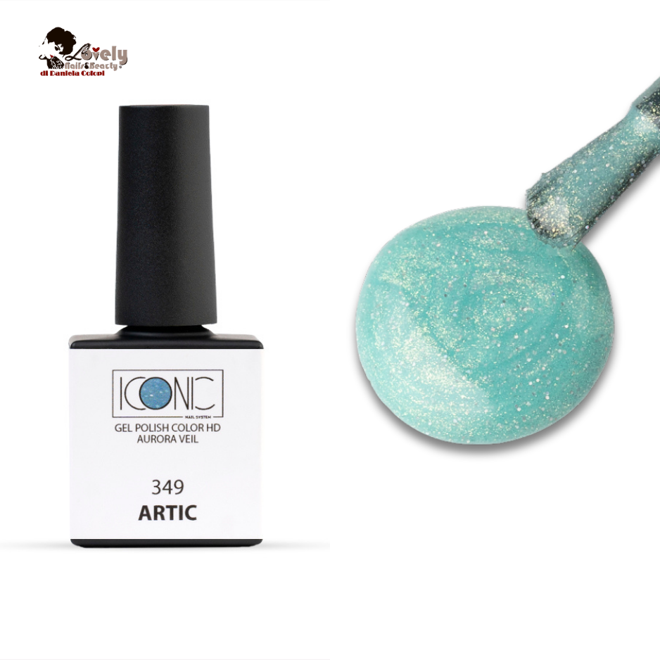 Gel Polish Color HD collezione Aurora Veil - 349 -
Arctic - ICONIC Nail System - 10 ml