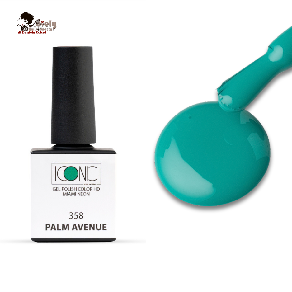Gel Polish Color HD collezione Miami 358 - Palm Avenue - ICONIC Nail System - 10 ml