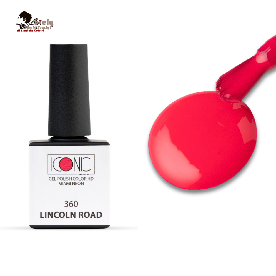 Gel Polish Color HD collezione Miami 360 - Lincoln Road - ICONIC Nail System - 10 ml