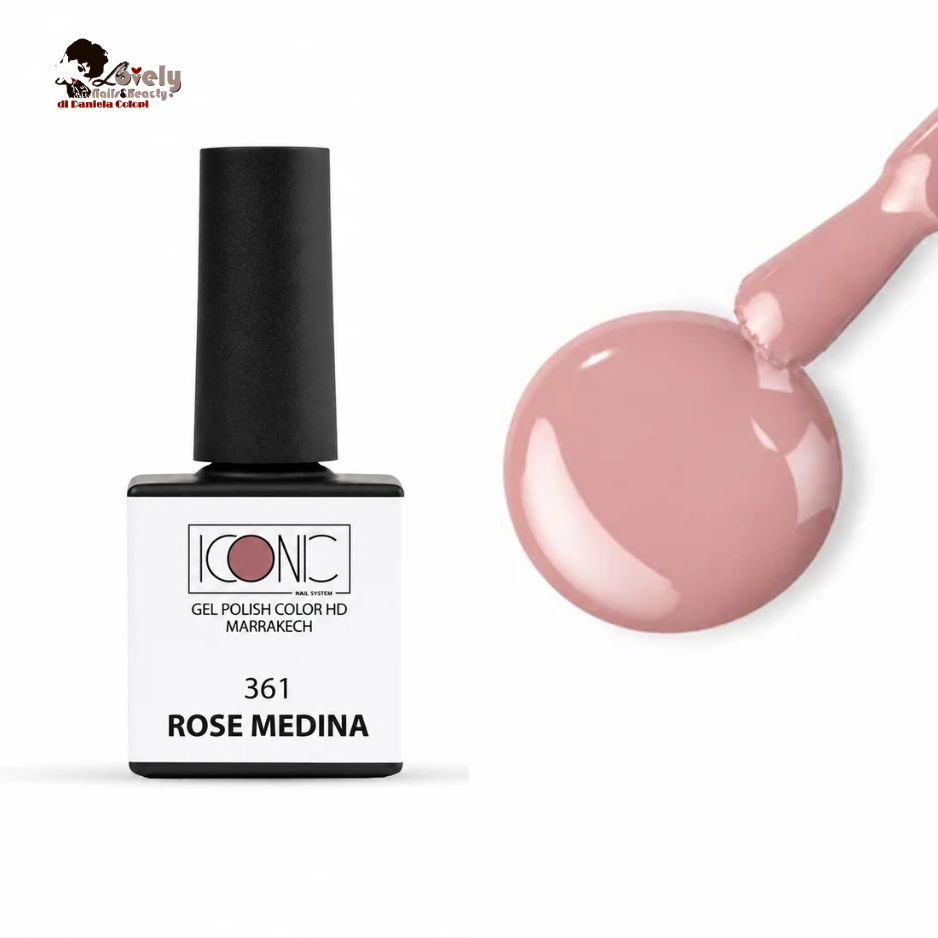Gel Polish Color HD - 361 - Rose Medina - ICONIC Nail System - 10 ml