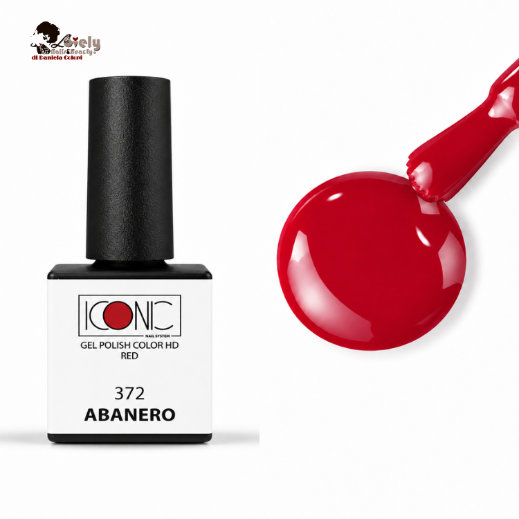 Gel Polish Color HD - 372 - ABANERO - ICONIC Nail System - 10 ml