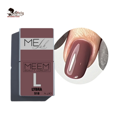 Gel Lak lybra 518 -MEEM- 8ml