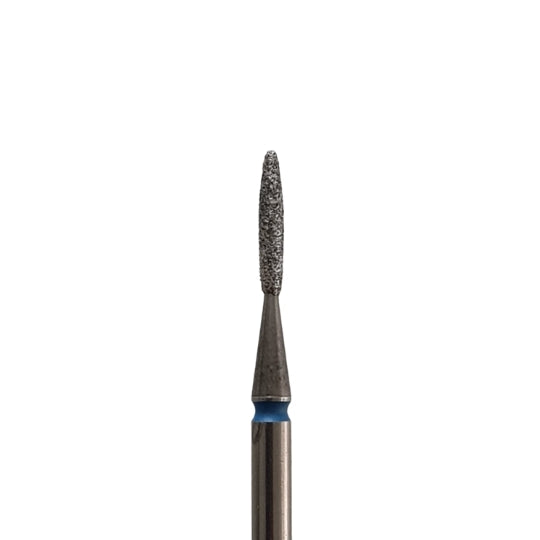 HBD-243BL.018X - Punta fresa diamantata fiamma lunga
blu, L- 8,0 mm, diametro1,4 mm