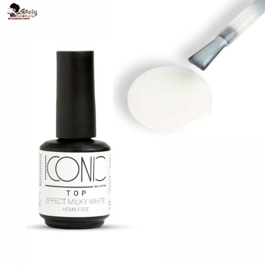 TOP EFFECT MILKY WHITE - ICONIC Nail System - 15 ml