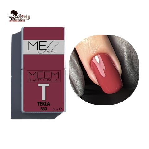 Gel Lak - Tekla - 533 - MEEM - 8ml