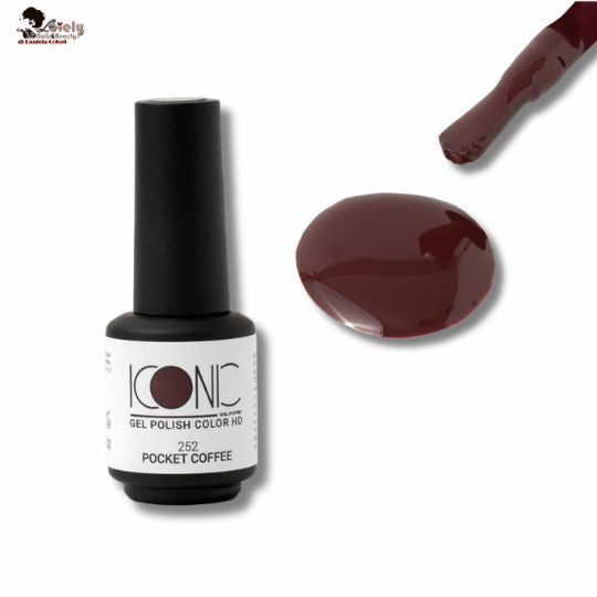 Gel Polish 252 - Pocket Coffee - ICONIC Nail System - 8 ml