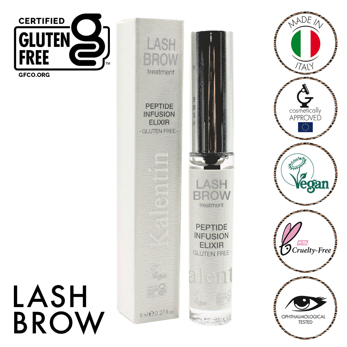 KALENTIN - PEPTIDE INFUSION ELIXIR GLUTEN FREE - 8ML