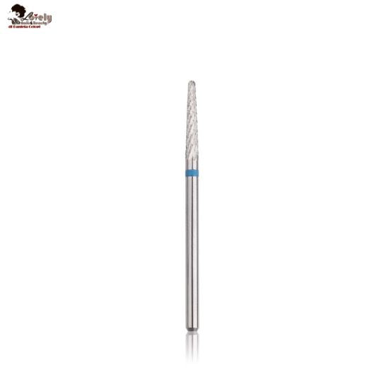 HBC-194BL.023 - Punta fresa al tungsteno "cono" blu, L14,0 mm, D2,3 mm