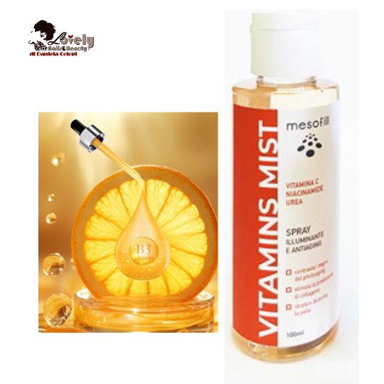 Vitamins Mist - Mesofill - siero spray da cabina viso Vitamina C e Niacinamide