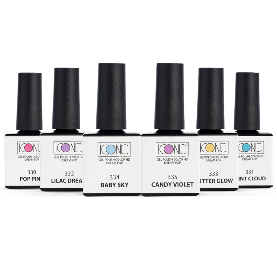 Collezione Dream Pop ICONIC Nail Professional – Gel Polish Color HD