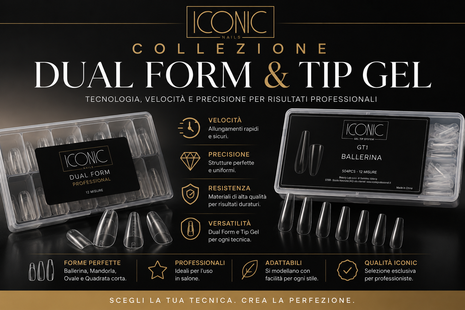 Tip Gel e Dual Form Professionali