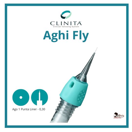Aghi Fly - Clinita - 1P RL - Ago 1 Punta Liner - 0,30 - 10 pzz