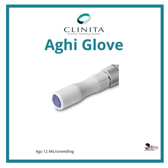 Aghi Glove - Clinita - Microneedling - Bio rigenera 12 Punte - 10 pzz