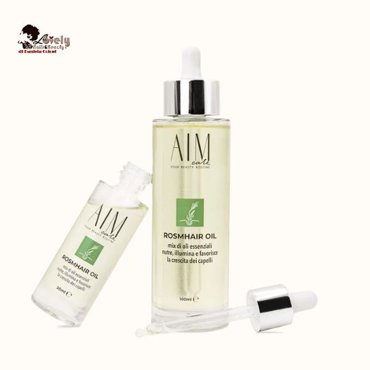 AIM-Care -  Rosmhair Oil 100 ml – Olio Rinforzante e anticaduta per capelli e cuoio capelluto