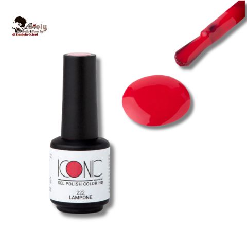 Gel Polish 222 - Lampone - ICONIC Nail System - 8 ml