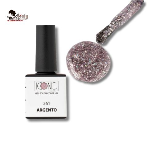 Gel Polish Color HD - 261 Argento - ICONIC Nail System - 10 ml