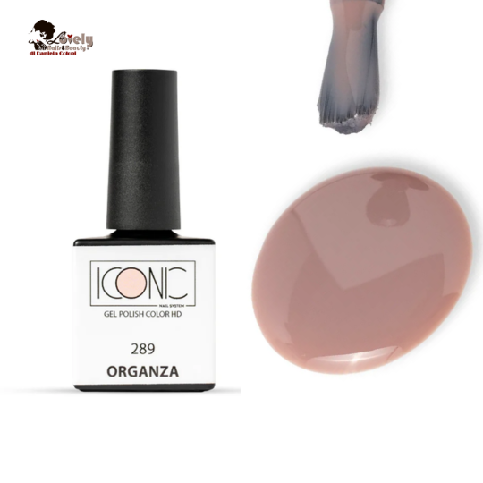 Gel Polish Color HD - 289 ORGANZA - ICONIC Nail System - 10 ml