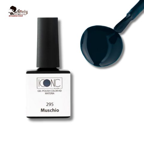 Gel Polish Color HD Materia 295 -  Muschio  - ICONIC Nail System - 10 ml