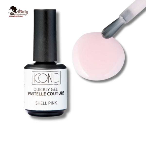 Quickly - Gel In Bottiglietta - Pastell Couture - Shell pink - ICONIC Nail System