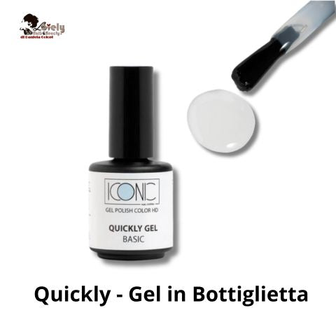 Quickly - Gel In Bottiglietta - Basic (clear) - ICONIC Nail System