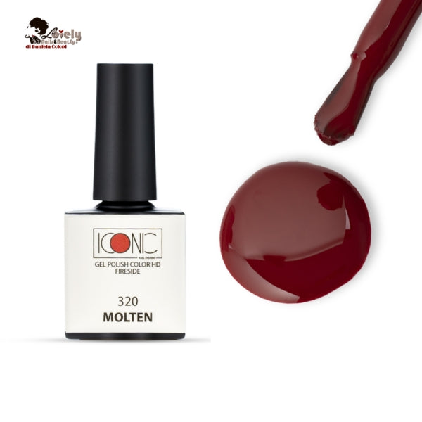 Gel Polish Color HD - 320 Molten - ICONIC Nail System - 10 ml